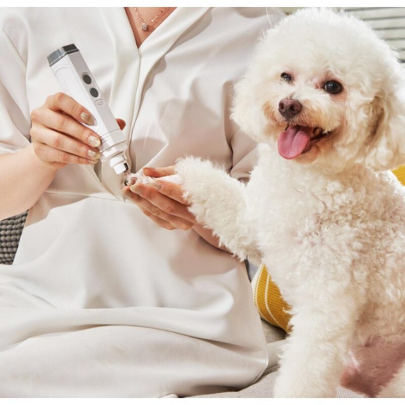 Ηλεκτρικός Trimmer Νυχιών Με Φώς Led & Usb