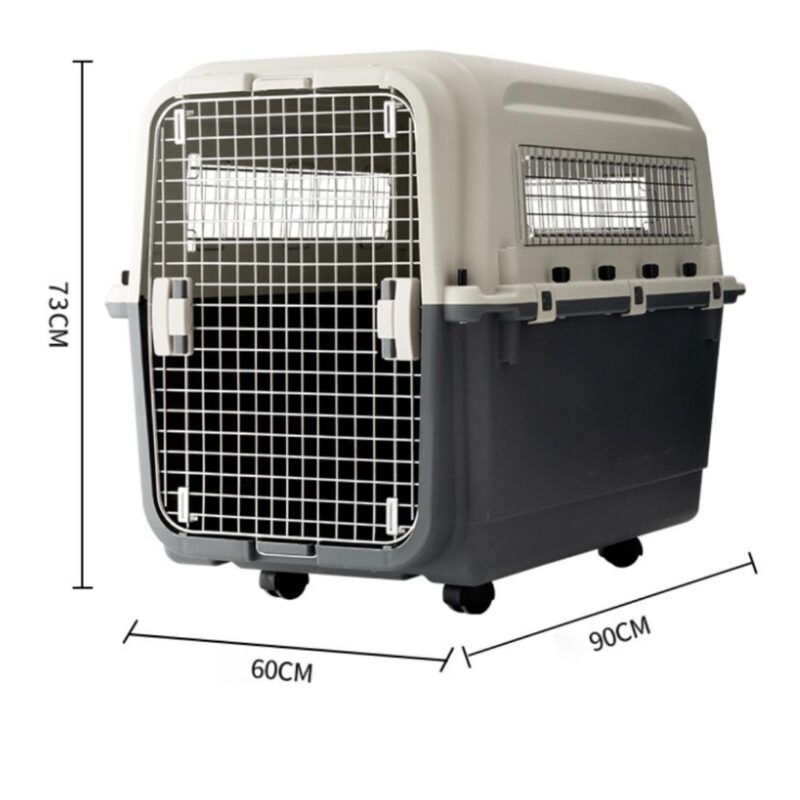 Κλουβί Μεταφοράς Κατοικιδίου Λευκό Πάγου-Ραφ Με Ρόδες 1 Κλουβί Μεταφοράς Κατοικιδίου Λευκό Πάγου-Ραφ Με Ρόδες