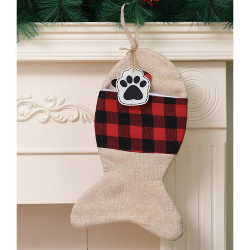 Χριστουγεννιάτικη Κάλτσα Ψαράκι