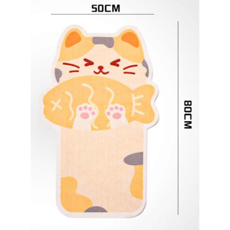 Αυτοκόλλητο Ονυχοδρόμιο Σε Σχήμα Γάτας 1 Αυτοκόλλητο Ονυχοδρόμιο Σε Σχήμα Γάτας