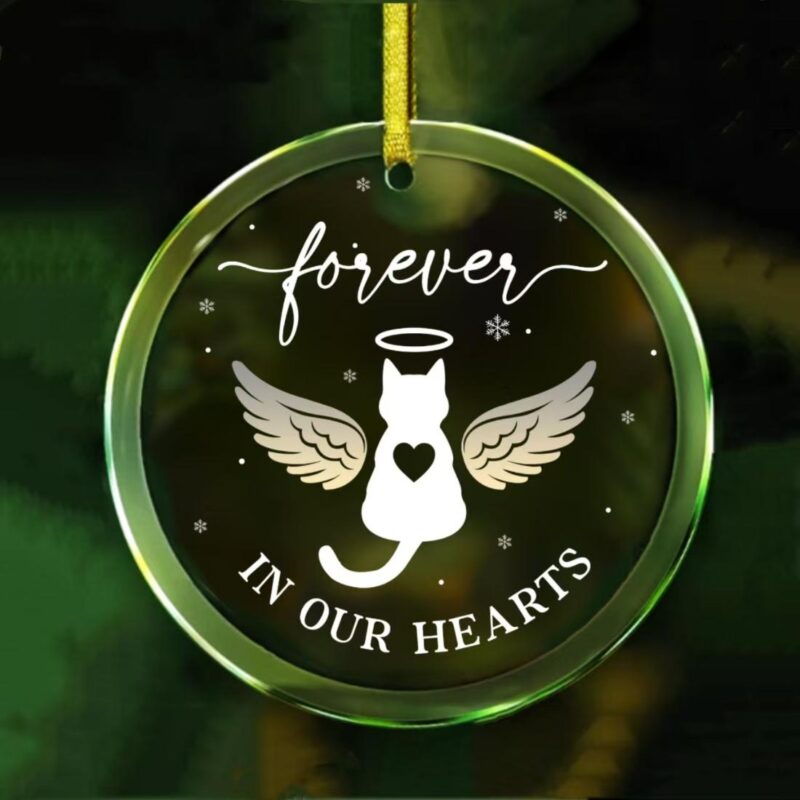 Χριστουγεννιάτικο Στολίδι Αναμνηστικό Από Κρύσταλλο Για Γάτες 1 Χριστουγεννιάτικο Στολίδι Αναμνηστικό Από Κρύσταλλο Για Γάτες